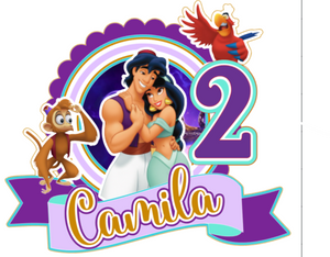 3D Shaker Cake Toppers