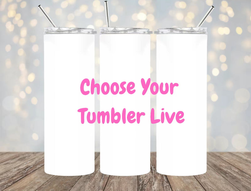 TikTok Live Sale- 20oz Tumbler