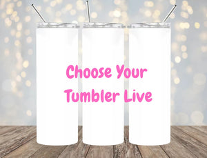 TikTok Live Sale- 20oz Tumbler