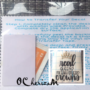 Custom Vinyl Decals Transfer
