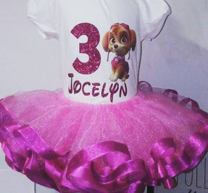 Custom Ribbon Trimmed Tutu Set