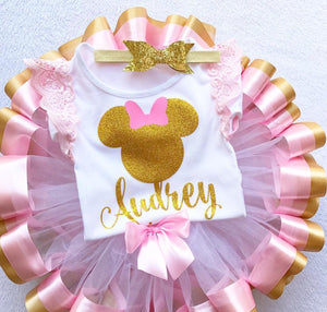 Custom Ribbon Trimmed Tutu Set
