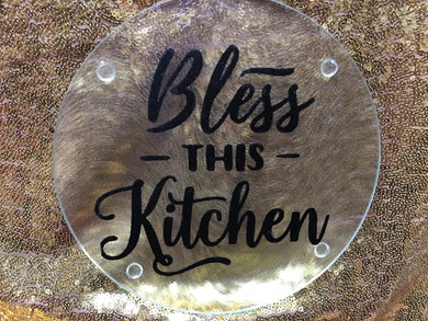 Bless This Kitchen Cutting Board