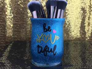 Designed Makeup Brush Holder