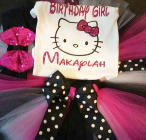 Custom Birthday Tutu Set