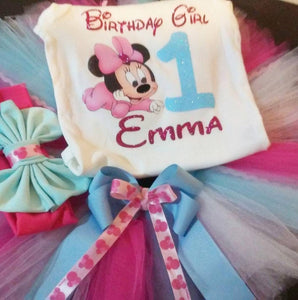 Custom Birthday Tutu Set