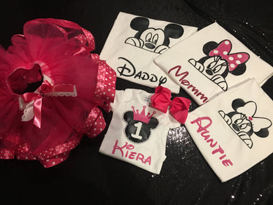 Birthday Tutu Family Pack