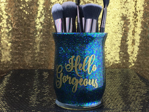 Designed Makeup Brush Holder